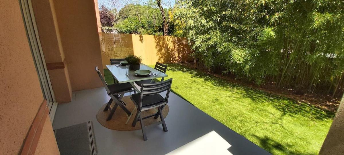 Les Capitouls - Avec Entree Autonome, Clim Neuve, Jardin, Parking Prive & Sa Piscine ! - Apartamento Toulouse Exterior foto